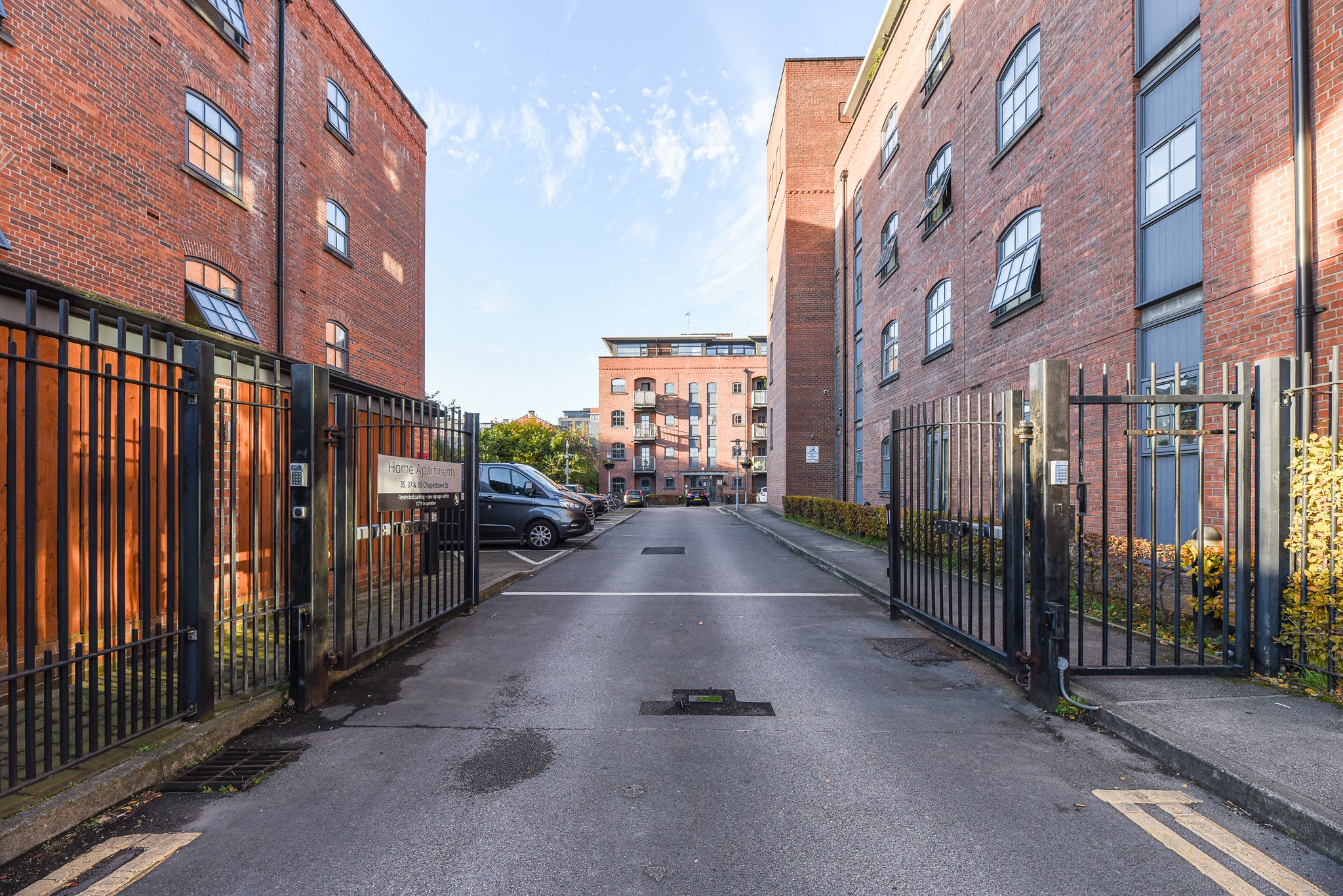 Manchester Piccadilly flat refurbishment by J&H Spaces, fully furnished and short let ready