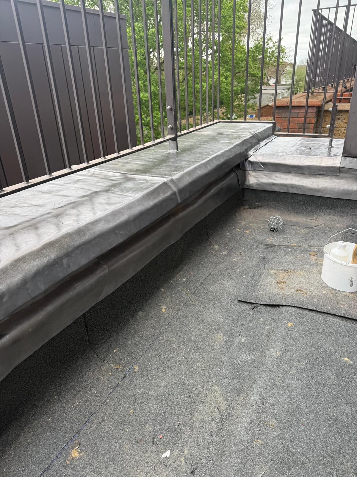 North West London balcony waterproofing and leadwork by J&H Spaces