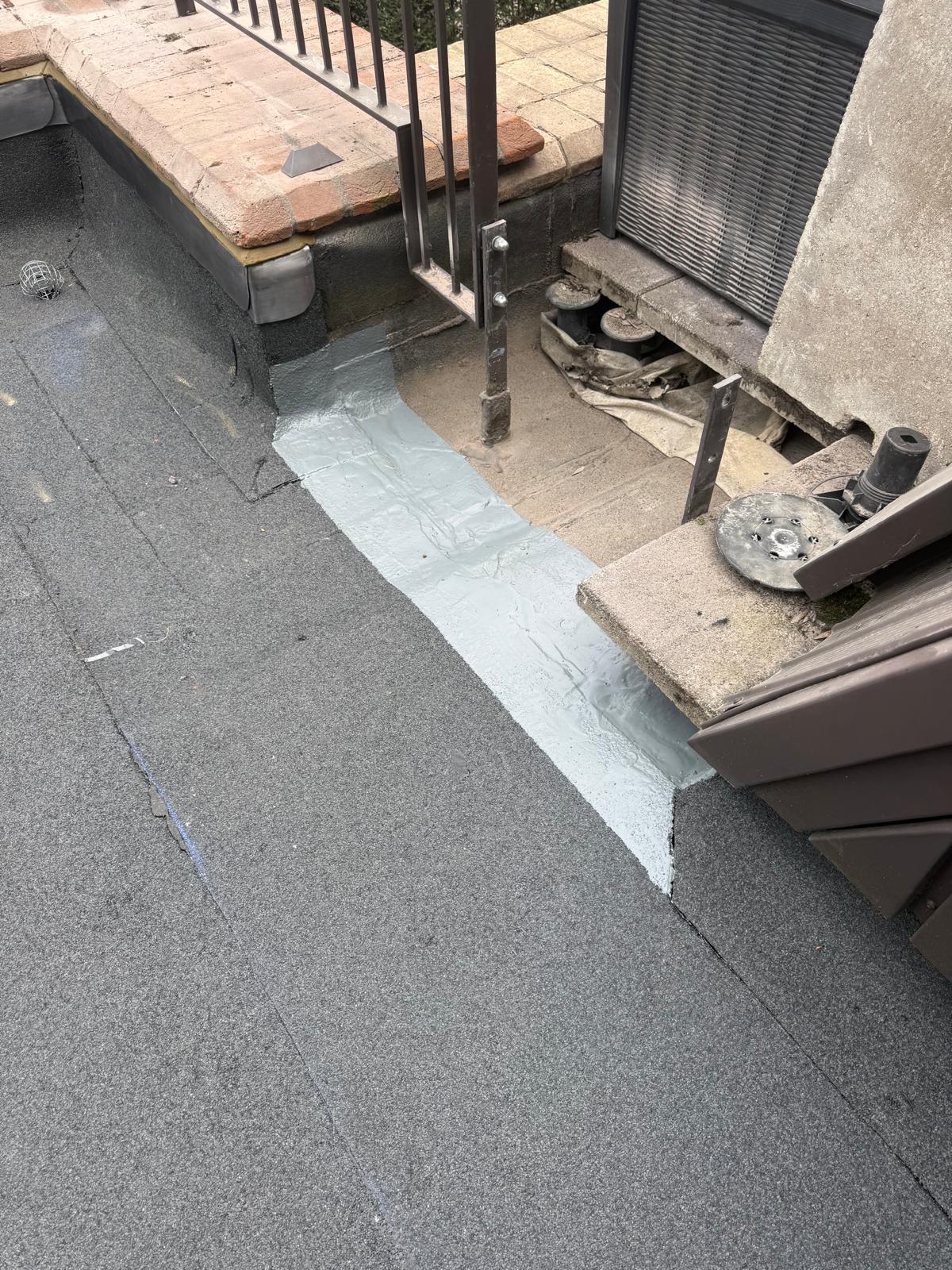 Additional North West London balcony waterproofing after works by J&H Spaces