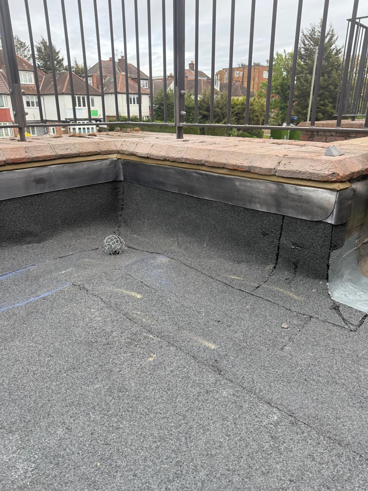 Additional North West London balcony waterproofing after works by J&H Spaces