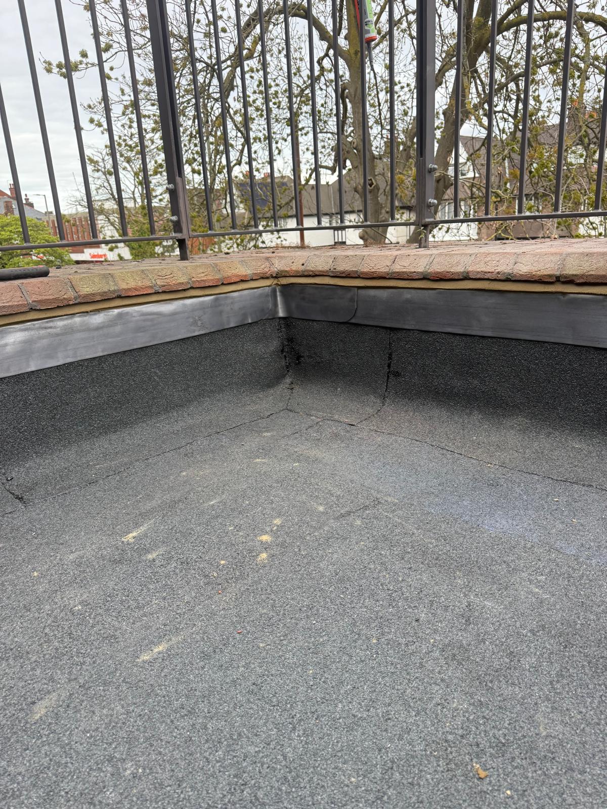 Additional North West London balcony waterproofing after works by J&H Spaces