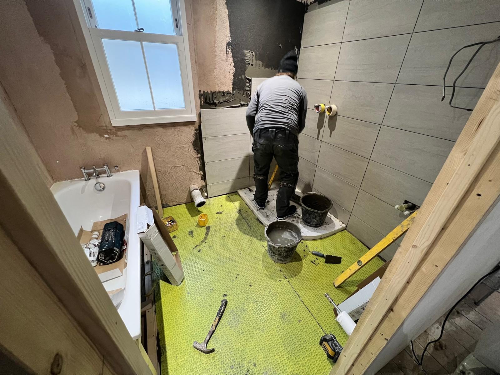 South London renovation work in progress by J&H Spaces