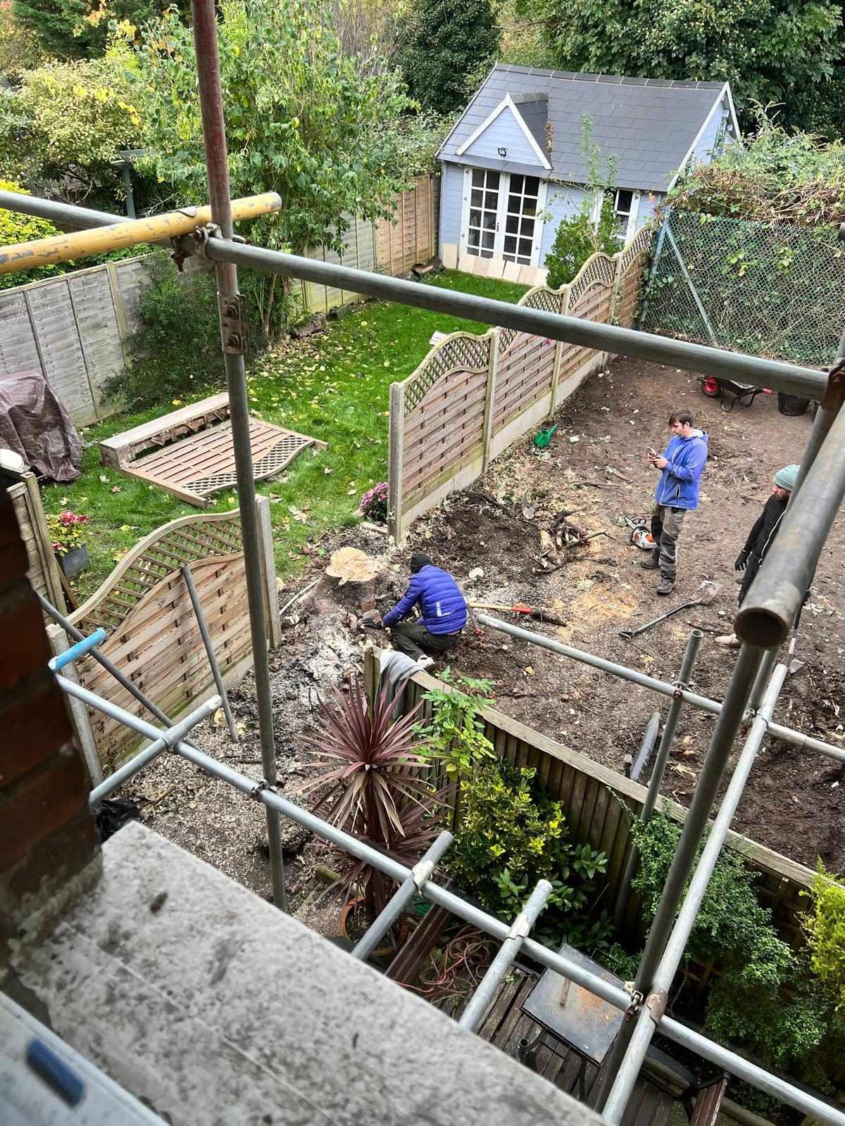 South London renovation work in progress by J&H Spaces