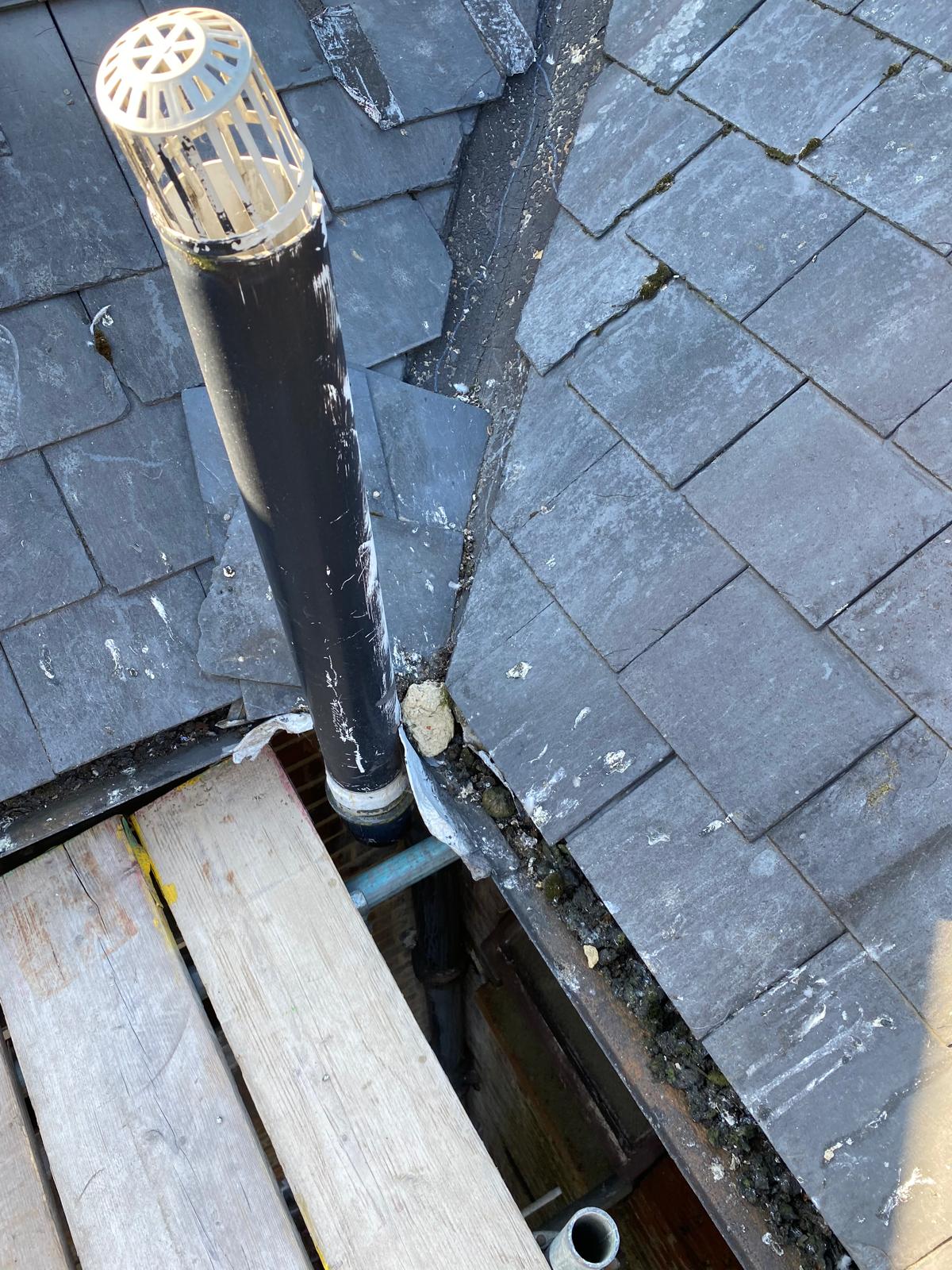 South London slate roof repair by J&H Spaces