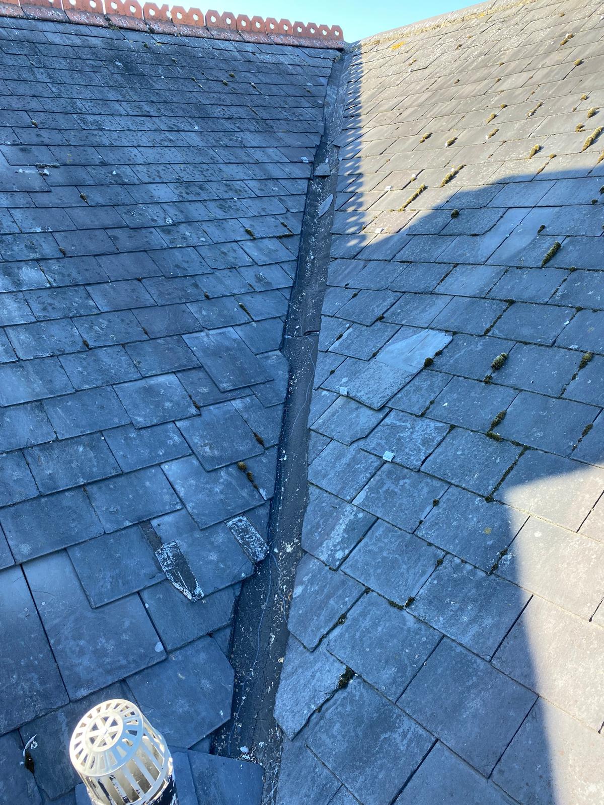 South London slate roof repair by J&H Spaces