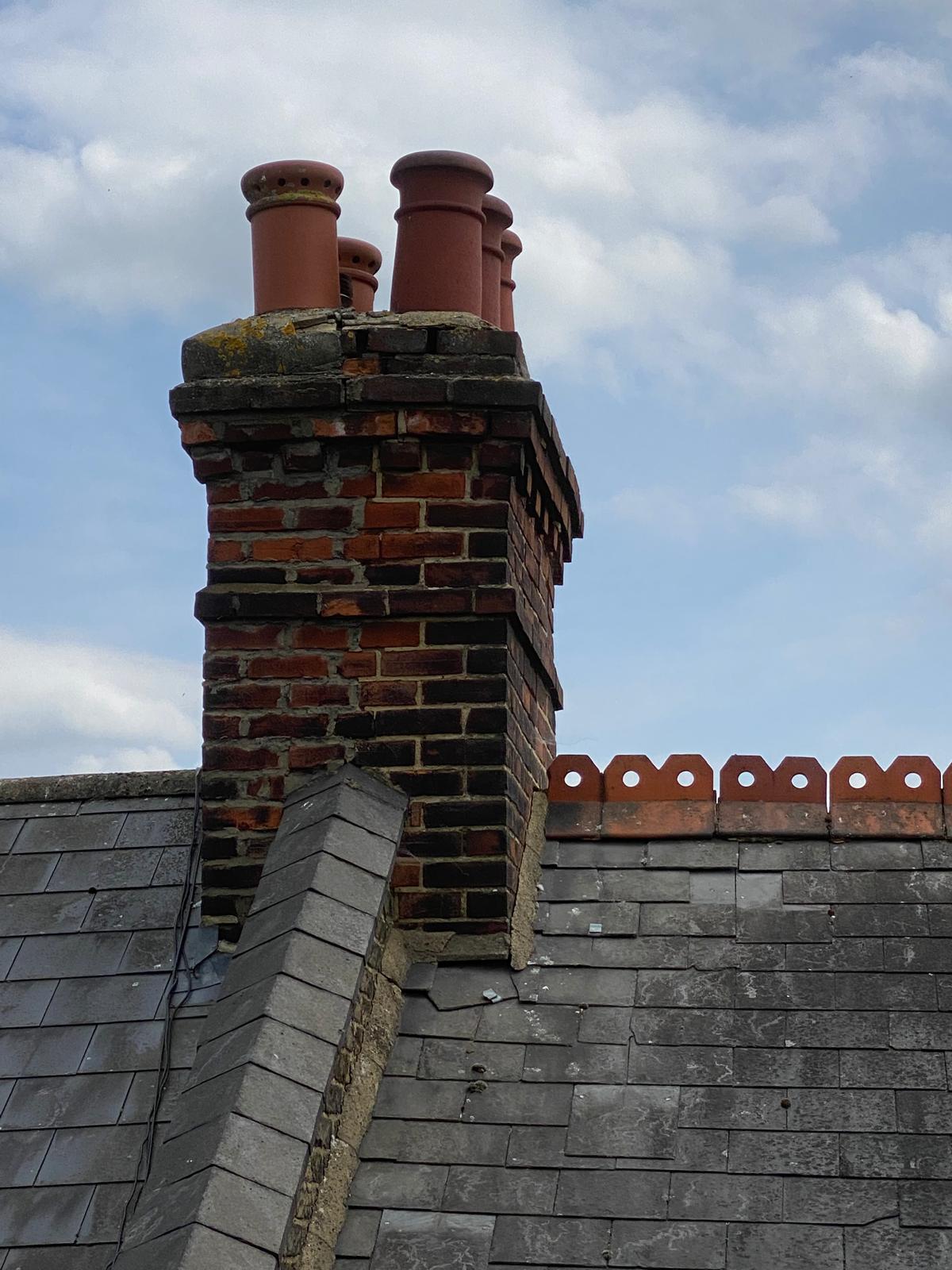 South London slate roof repair by J&H Spaces