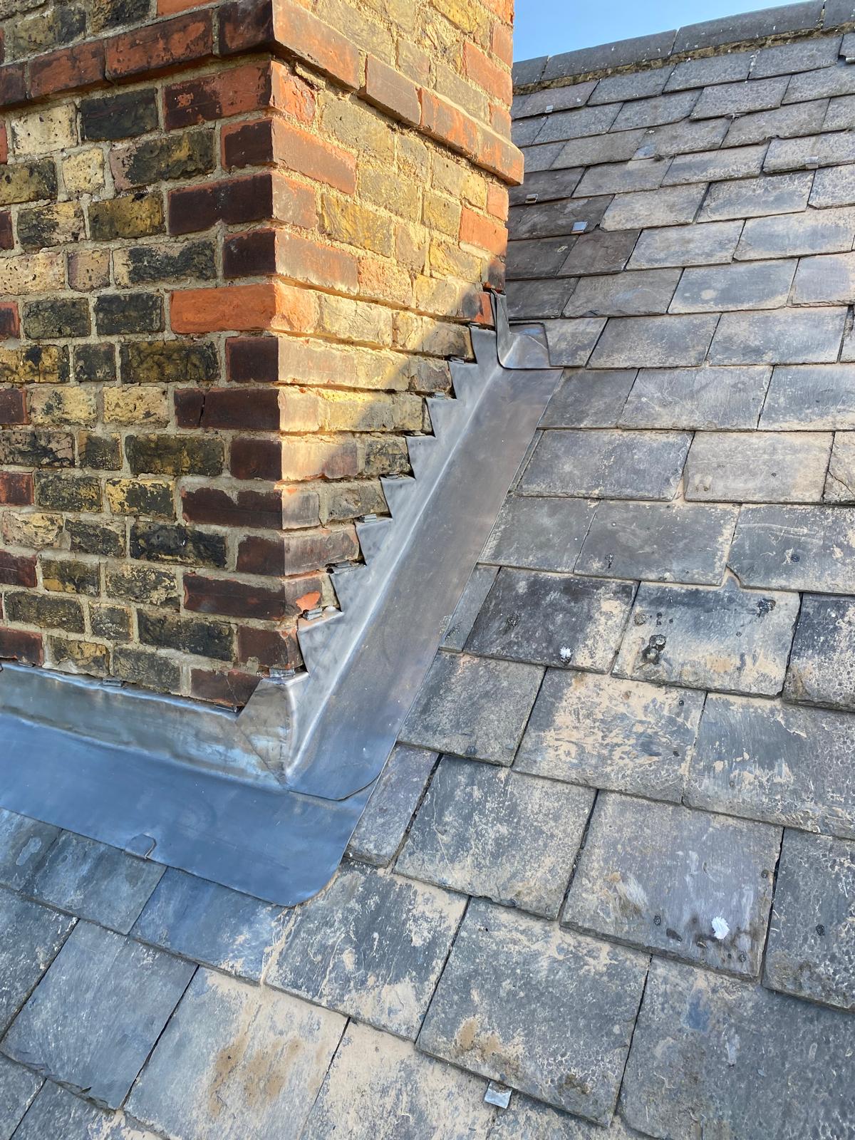 South London slate roof repair by J&H Spaces