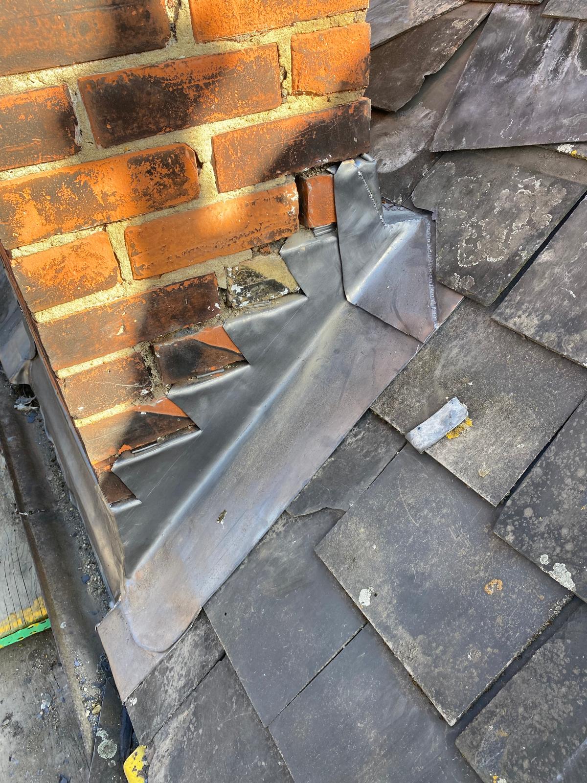 South London slate roof repair by J&H Spaces