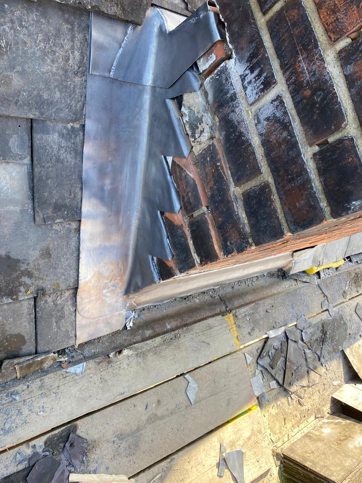 South London slate roof repair by J&H Spaces