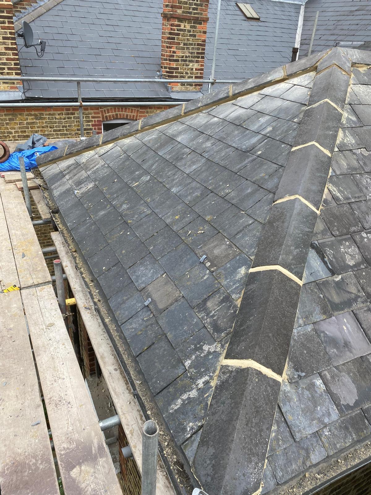Slate Roof Repair in South London by J&H Spaces